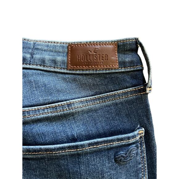 Hollister Womens Size 3 W26xL28 Mid-Rise Super Skinny Soft & Stretch Jeans Denim - Picture 3 of 4